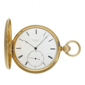 Danish 18 carat gold excellently preserved chronometer Circa 1860