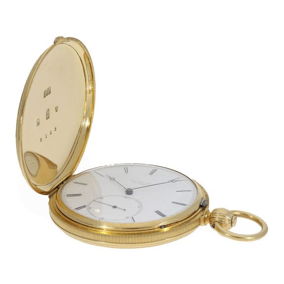 Danish 18 carat gold excellently preserved chronometer Circa 1860 Danish 18 carat gold excellently preserved chronometer Circa 1860