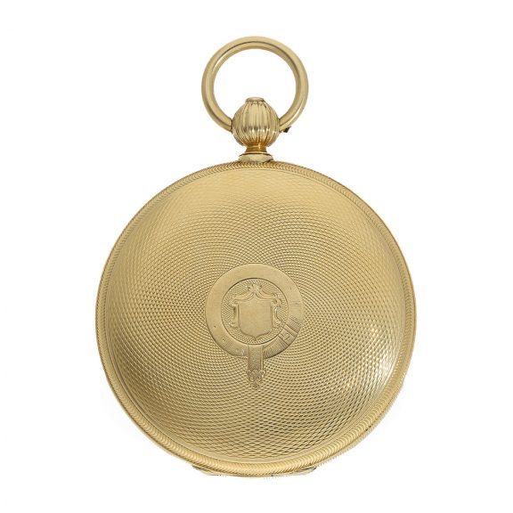 Danish 18 carat gold excellently preserved chronometer Circa 1860 Danish 18 carat gold excellently preserved chronometer Circa 1860