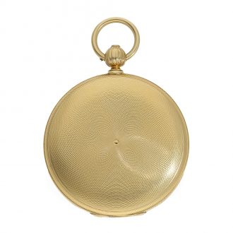 Danish 18 carat gold excellently preserved chronometer Circa 1860