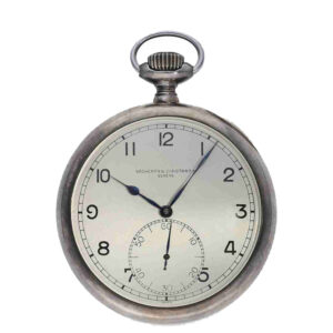 Swiss silver open faced fine deck chronometer Circa 1942