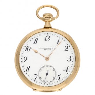 Swiss pocket watch with original papers and original box Circa 1910
