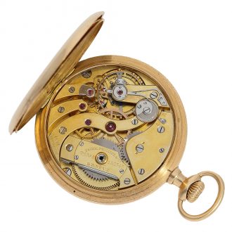 Swiss pocket watch with original papers and original box Circa 1910