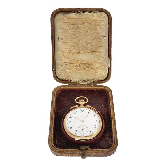 Swiss pocket watch with original papers and original box Circa 1910 Swiss pocket watch with original papers and original box Circa 1910