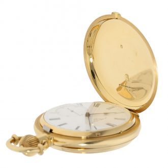 Danish 18 Carat gold watch with chronometer escapement Circa 1875