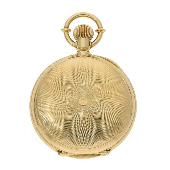 Danish 18 Carat gold watch with chronometer escapement Circa 1875 Danish 18 Carat gold watch with chronometer escapement Circa 1875