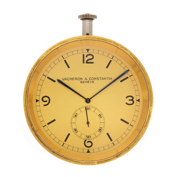 Fine Swiss unusual brass deck chronometer watch Circa 1940
