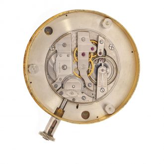 Fine Swiss unusual brass deck chronometer watch Circa 1940