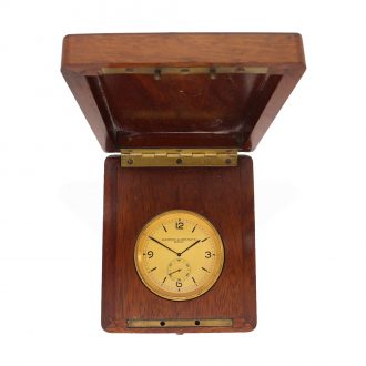 Fine Swiss unusual brass deck chronometer watch Circa 1940