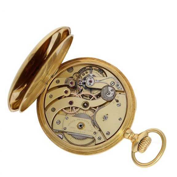 Large Swiss 18 carat gold Chronometro Gondolo Circa 1910 Large Swiss 18 carat gold Chronometro Gondolo Circa 1910