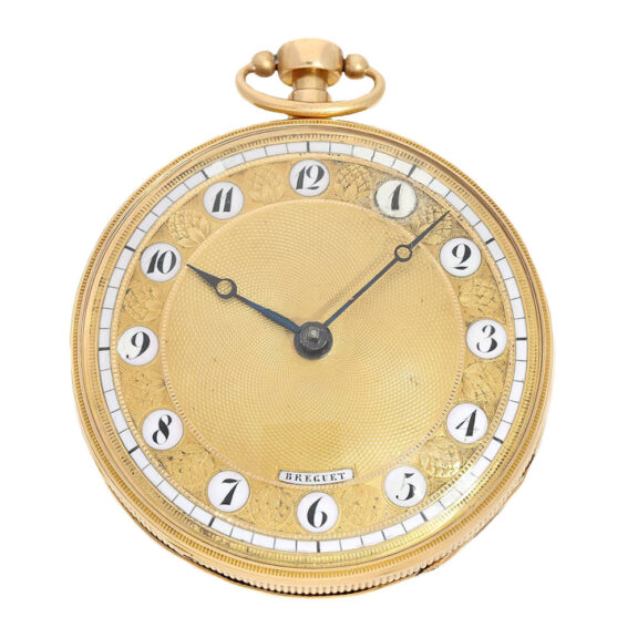 French gold verge watch with quarter repeater Circa 1800 French gold verge watch with quarter repeater Circa 1800