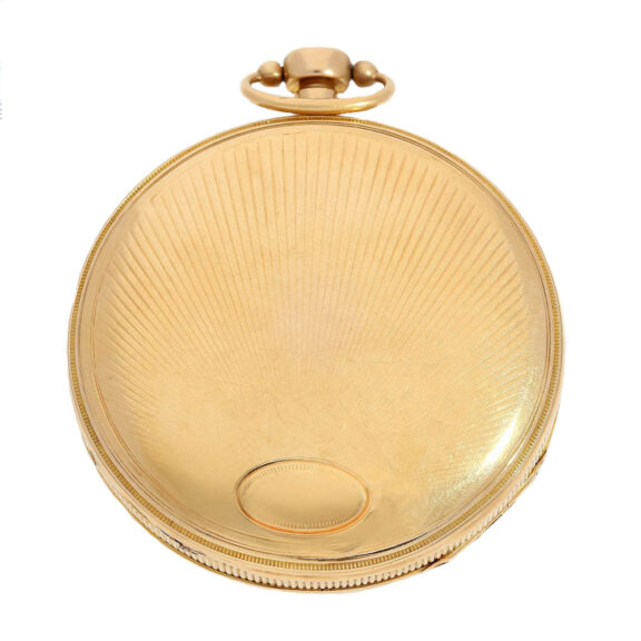 French gold verge watch with quarter repeater Circa 1800 French gold verge watch with quarter repeater Circa 1800