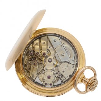 A very fine Swiss with minute repeater Circa 1890 A very fine Swiss with minute repeater Circa 1890