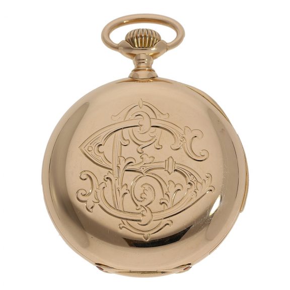 A very fine Swiss with minute repeater Circa 1890 A very fine Swiss with minute repeater Circa 1890