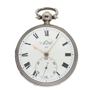 English silver historically interesting early chronometer Circa 1816