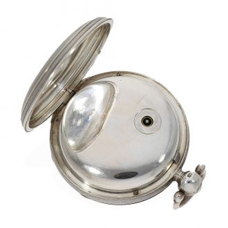 English silver historically interesting early chronometer Circa 1816