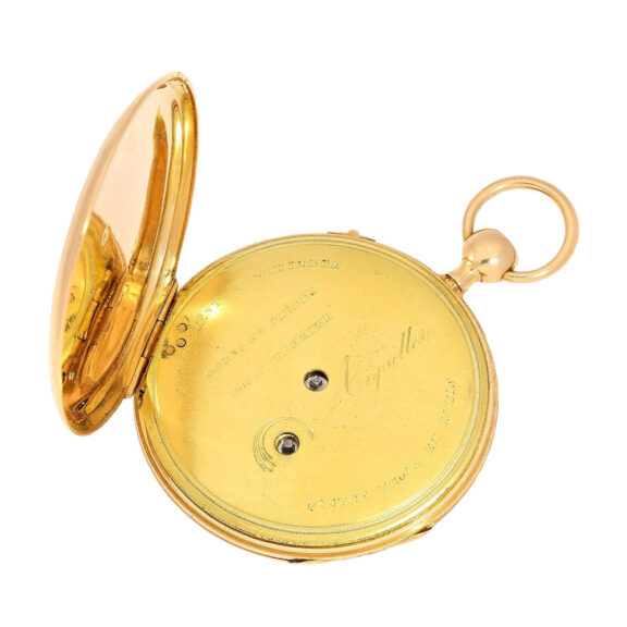 Fine French Lepine quarter repeating watch Circa 1820 Fine French Lepine quarter repeating watch Circa 1820