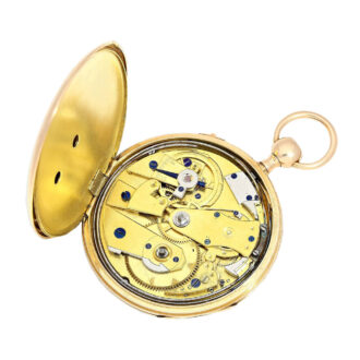 Fine French Lepine quarter repeating watch Circa 1820