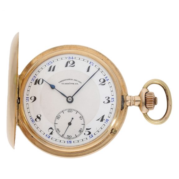 German precision pocket watch in the best quality Circa 1920