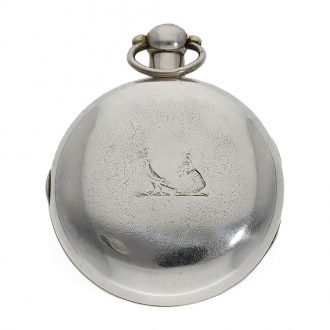 English silver pocket watch with chronometer escapement Circa 1803