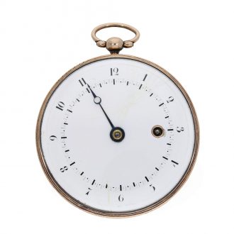 Swiss/French silver and gold pair of souscription watches Circa 1810