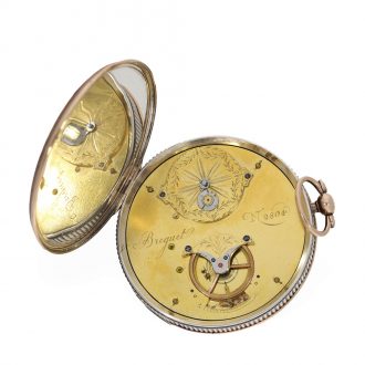 Swiss/French silver and gold pair of souscription watches Circa 1810