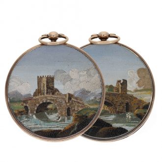 Swiss/French silver and gold pair of souscription watches Circa 1810