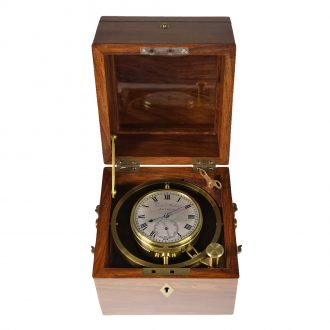 English brass watch with spring detent chronometer escapement Circa 1820