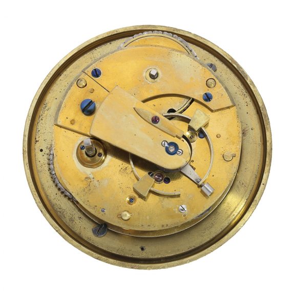 English brass watch with spring detent chronometer escapement Circa 1820 English brass watch with spring detent chronometer escapement Circa 1820