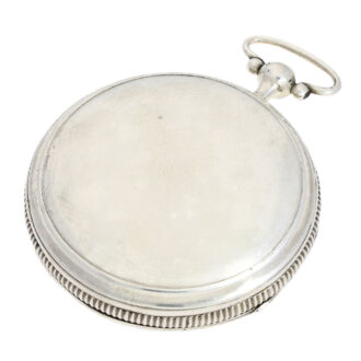 Swiss silver lever watch with erotic scene Circa 1800 Swiss silver lever watch with erotic scene Circa 1800
