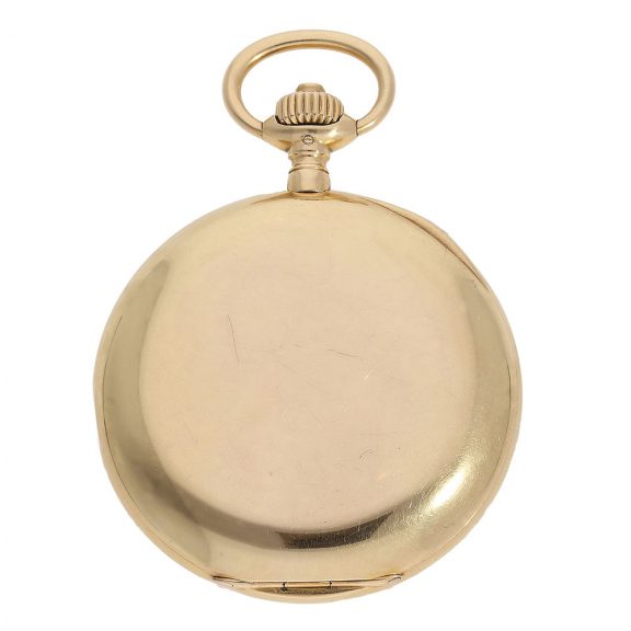 German gold hunting case pocket watch Circa 1915 German gold hunting case pocket watch Circa 1915