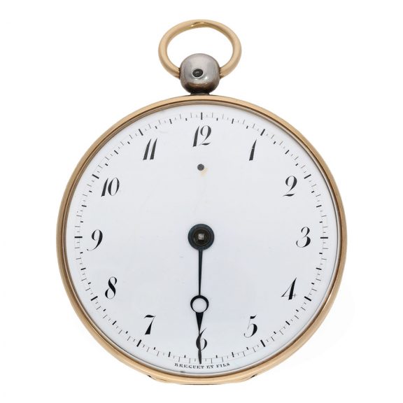 French silver open faced souscription watch with certificate Circa 1824 French silver open faced souscription watch with certificate Circa 1824