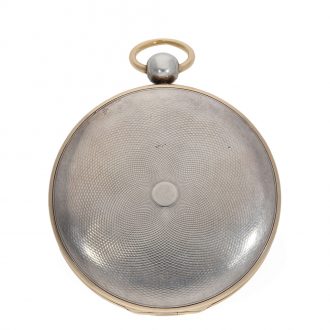 French silver open faced souscription watch with certificate Circa 1824 French silver open faced souscription watch with certificate Circa 1824