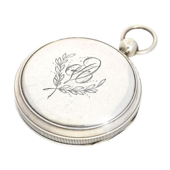 French silver astronomical verge pocket watch Circa 1810 French silver astronomical verge pocket watch Circa 1810