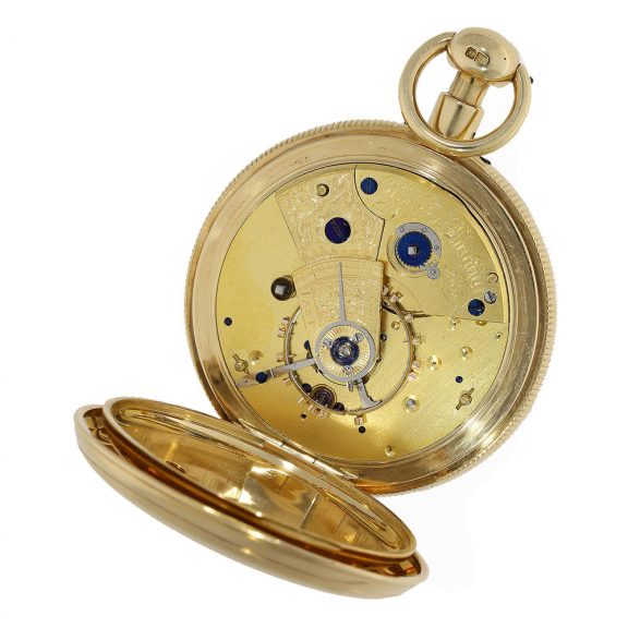 Early English gold watch with duplex escapement Circa 1823 Early English gold watch with duplex escapement Circa 1823