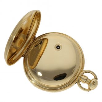 Early English gold watch with duplex escapement Circa 1823