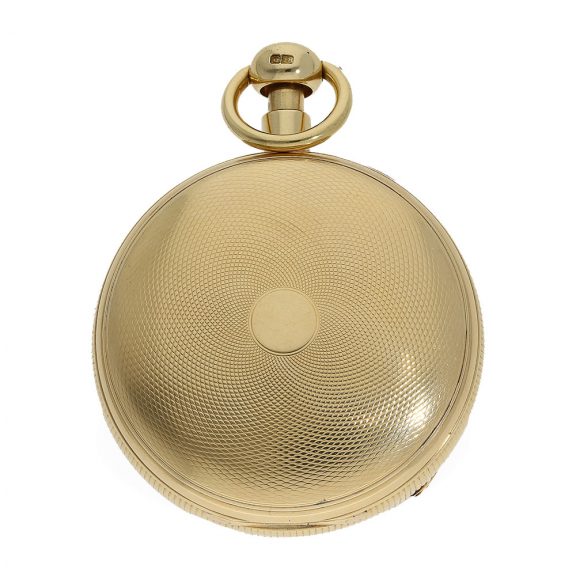 Early English gold watch with duplex escapement Circa 1823 Early English gold watch with duplex escapement Circa 1823