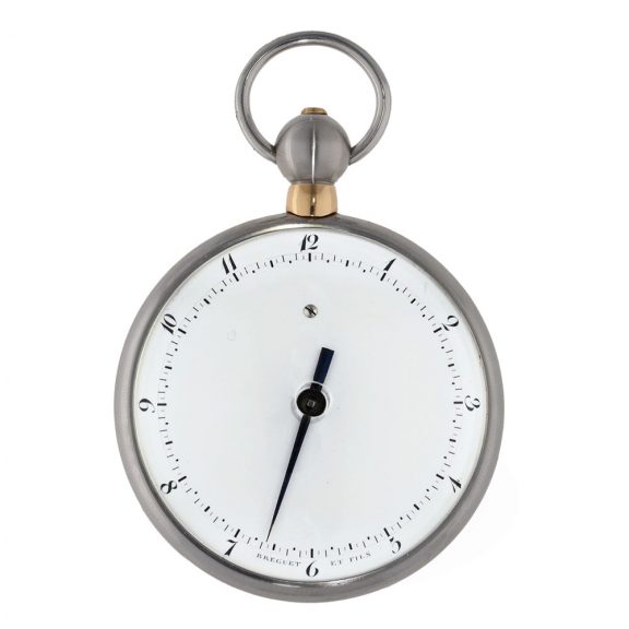 French gold and steel souscription watch with cylinder escapement Circa 1813