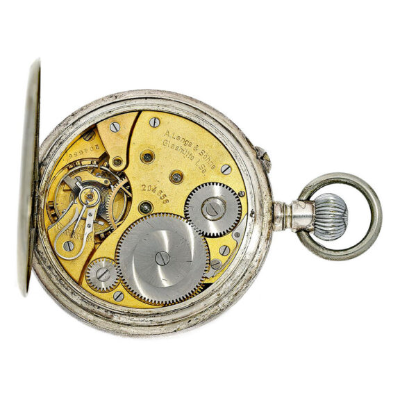 German silver Glashütte deck watch with swastika Circa 1945 German silver Glashütte deck watch with swastika Circa 1945