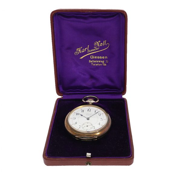 Exceptionally large German men's watch quality 1A rating Circa 1899 Exceptionally large German men's watch quality 1A rating Circa 1899