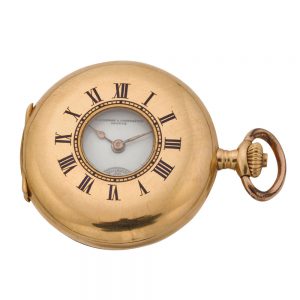 Swiss rare and small gold watch by Vacheron Circa 1900