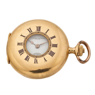 Swiss rare and small gold watch by Vacheron Circa 1900