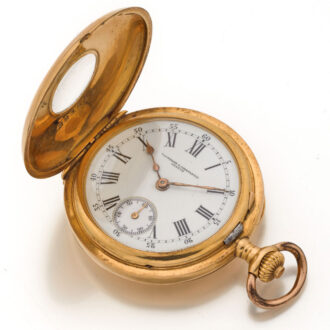 Swiss rare and small gold watch by Vacheron Circa 1900