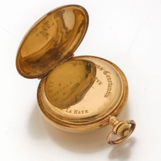 Swiss rare and small gold watch by Vacheron Circa 1900