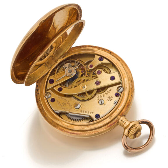 Swiss rare and small gold watch by Vacheron Circa 1900 Swiss rare and small gold watch by Vacheron Circa 1900