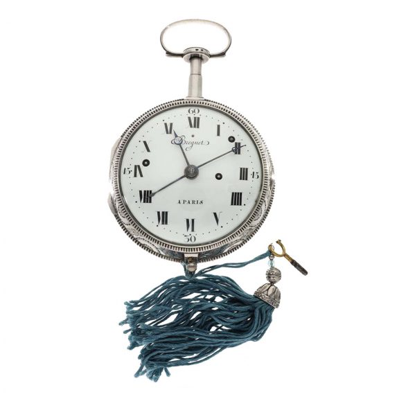 French silver complicated coach watch in excellent condition Circa 1790