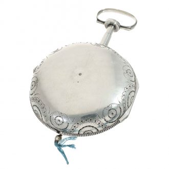 French silver highly complicated coach clock in excellent condition Circa 1790