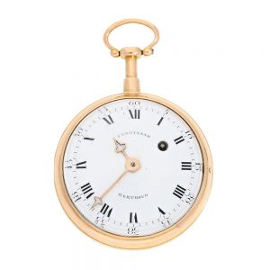 French gold lady's quarter repeater à toc Circa 1780