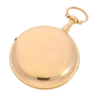 French gold lady's quarter repeater à toc Circa 1780