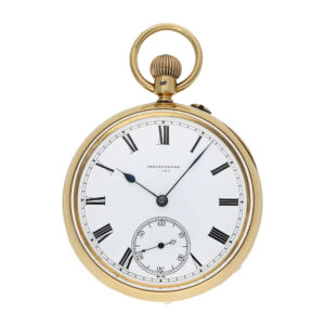 English 18 Carat gold “Kew A” Observatory Chronometer Circa 1883